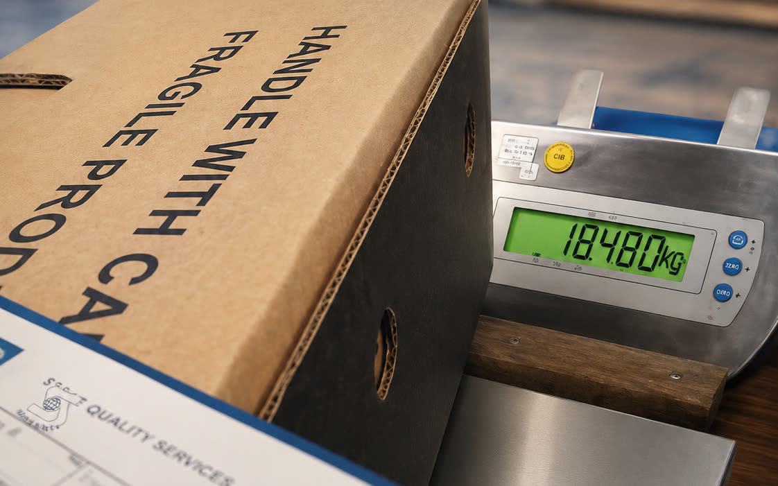 Zertifizierte Zollverwiegung